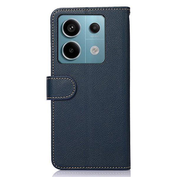 Til Xiaomi Redmi Note 13 Pro 5G Case Shell KHAZNEH Blå - brun Transparent