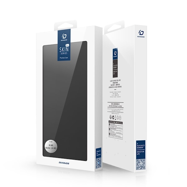 DUX DUCIS Skin Pro Series Fodral Xiaomi Redmi Note 14 4G - Svart Svart