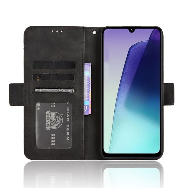 Wallet case Case Cover for Xiaomi Redmi 14C Black