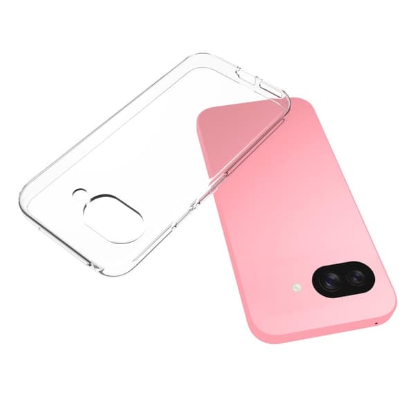 TPU Skal Fodral för Google Pixel 9a Transparent