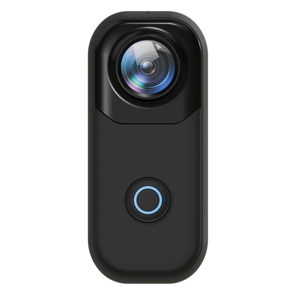 Videokamera Actionkamera 4K Wi-Fi HD Vandtæt etui Elektronisk stabilisering Black