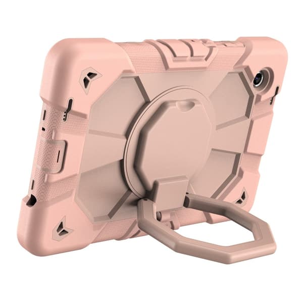 Til Samsung Galaxy Tab A11+ Kraftig rustningsveske Nettbrettveske Pink Multicolor