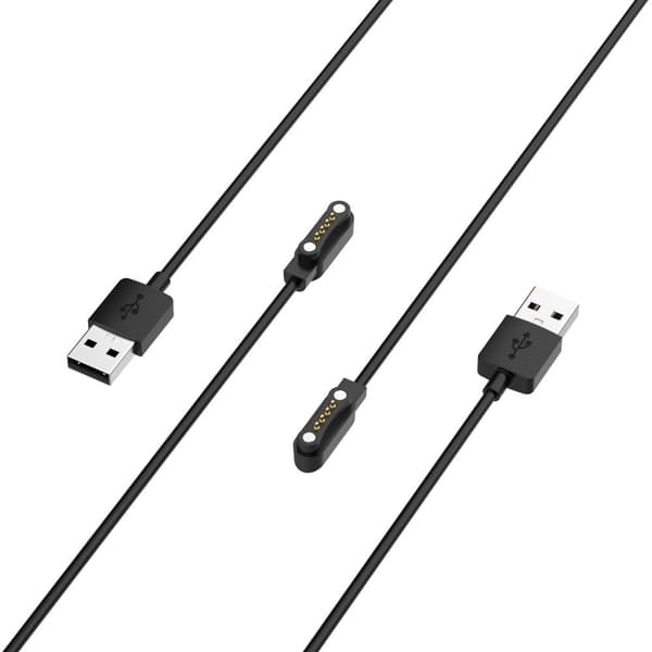 Til TicWatch GTH 2 Smart Watch 1m USB - opladningskabel Black