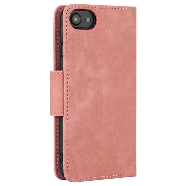 Til iPhone 17e / 16e Etui Sommerfugl Blomst Ridsefast Telefoncover Pink