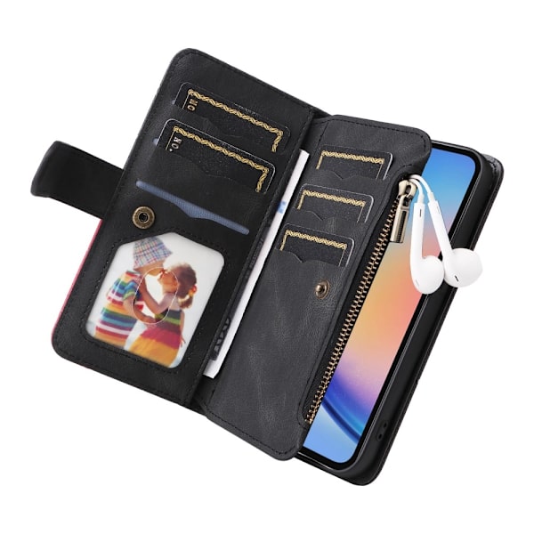 KT-monitoimisarja-5 Samsung Galaxy A35 -puhelinkotelolle Black