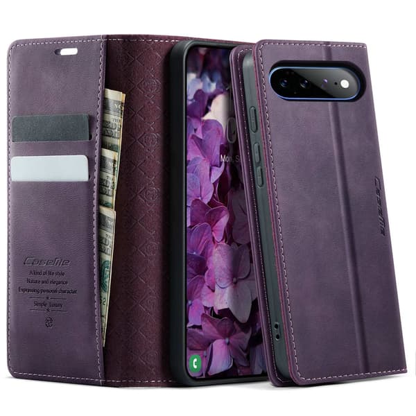 CASEME Plånboksfodral till Google Pixel 11 Pro XL Lila