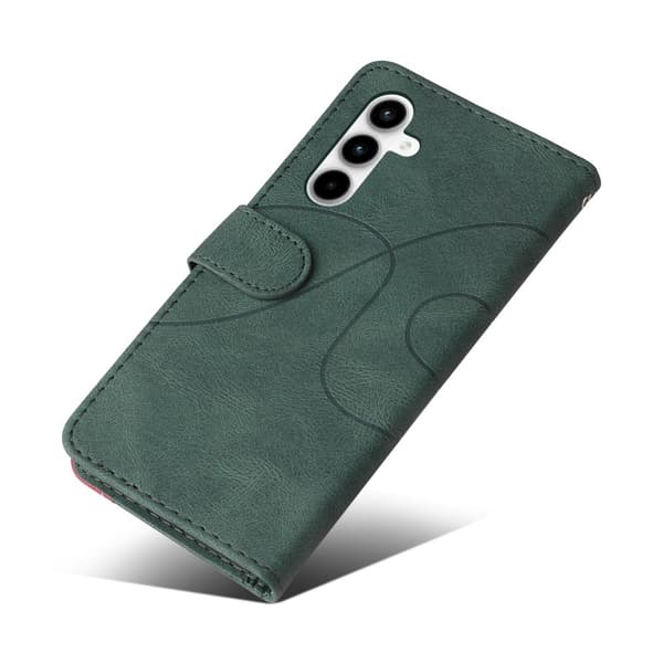 Til Samsung Galaxy A35 KT - serie - 1 dobbeltfarve Green