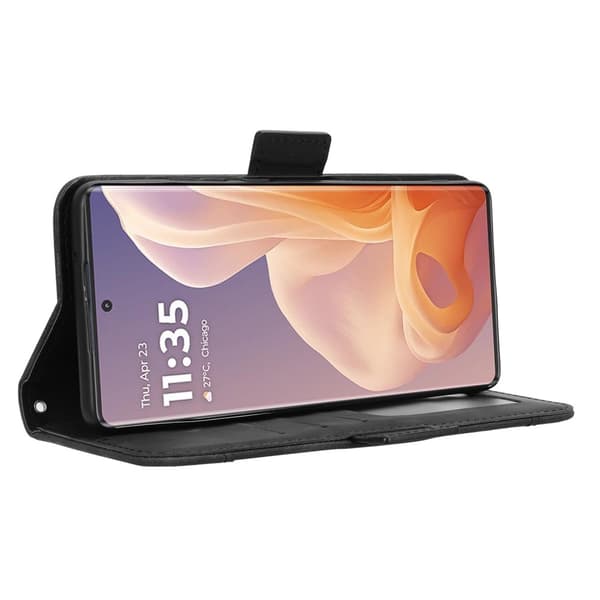Til Motorola Moto G85 Taske Pung Cover Shell Black