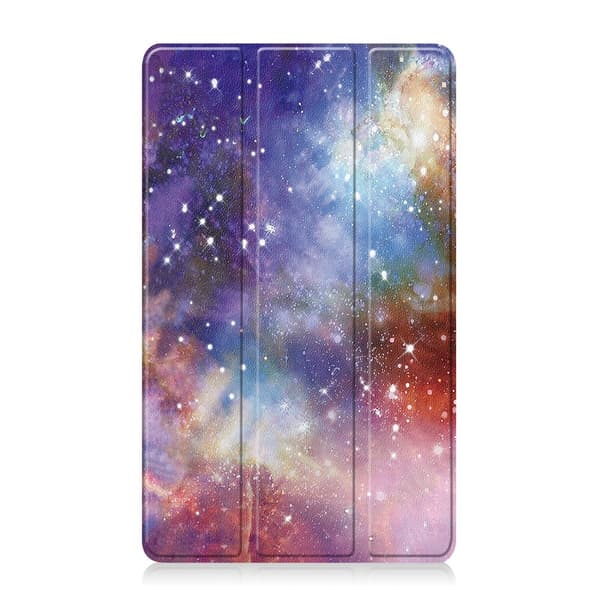 Tri-fold Veske til Lenovo Tab One - Galaxy Multicolor