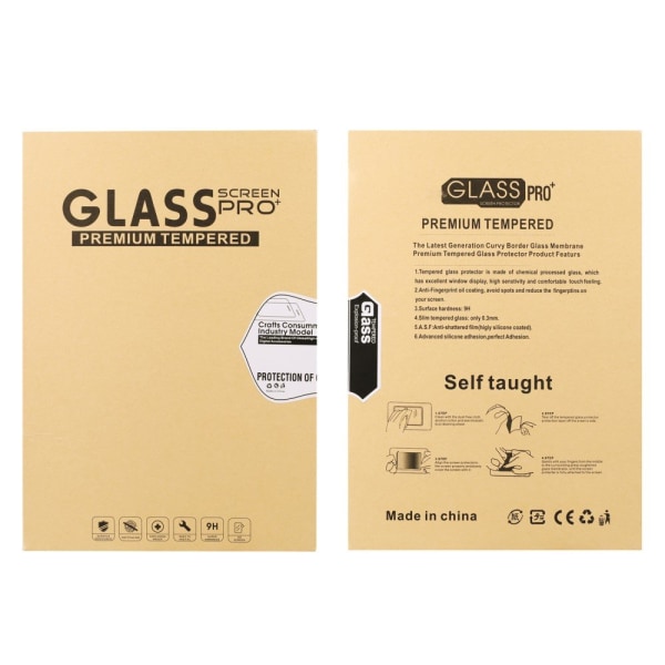 Härdat Glas till Apple iPad 10.2 2021/2020/2019 Transparent