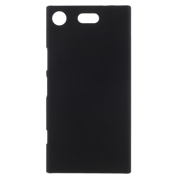 Sony Xperia XZ1 Compact gummibelagt PC Hard Case - Sort Black