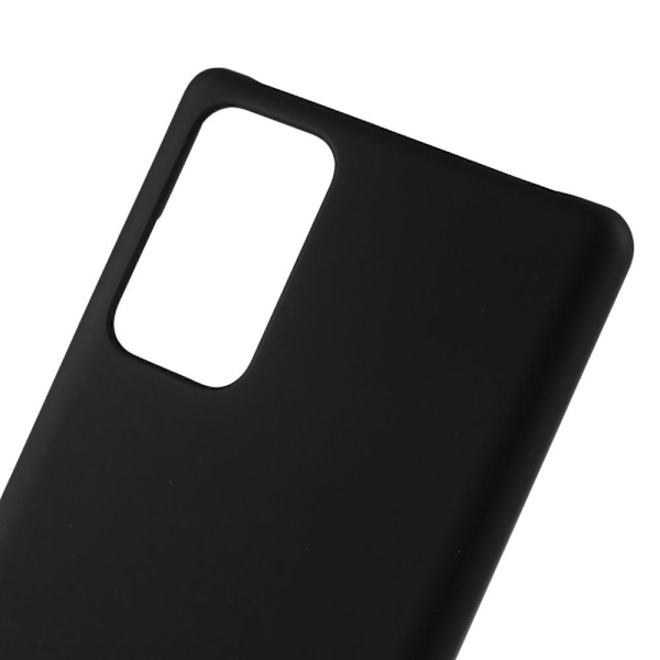 Rubberized Cell Phone Case Samsung Galaxy Note20 - Black Black