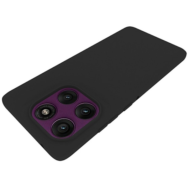 För Motorola Edge 60 Pro 5G Skal Matt Finish Mjukt TPU Skyddsfodral Svart