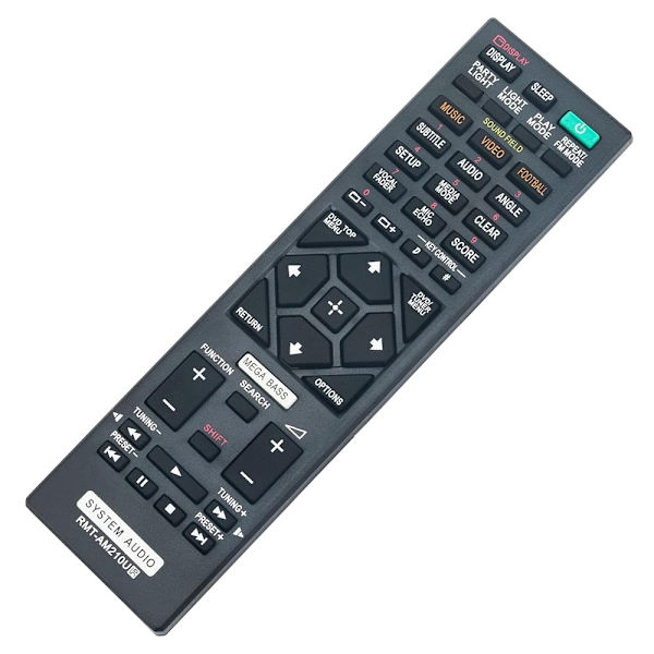 Fjernkontroll utskiftning for RMT-AM210U for Sony Home Audio System Black