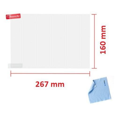 10,1" universal 267 x 160 mm 2st näytönsuoja Transparent