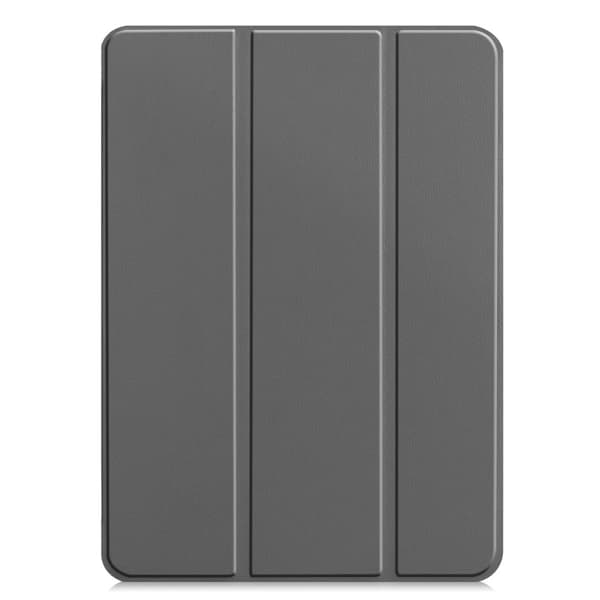 Til iPad Pro 11 (2024) Etui Tre - fold Stativ Tablet Cover - Grå Grey