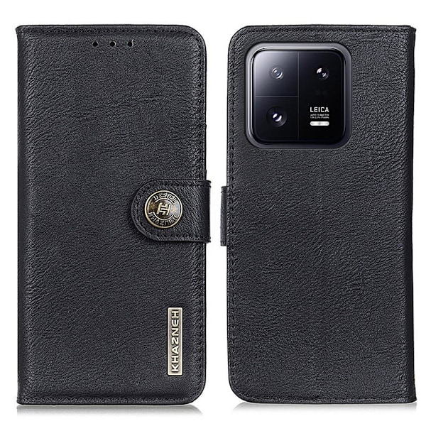 Xiaomi 13 5G KHAZNEH Lompakkoteline - Musta Black