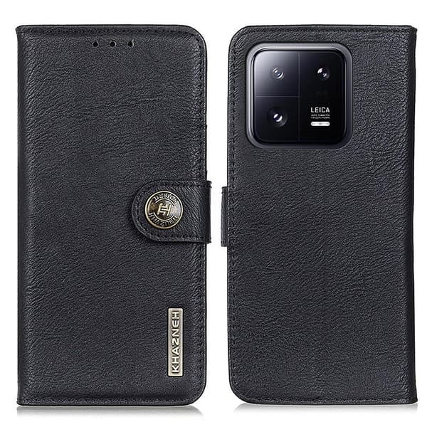 Xiaomi 13 5G KHAZNEH Pung Standetui - Sort Black