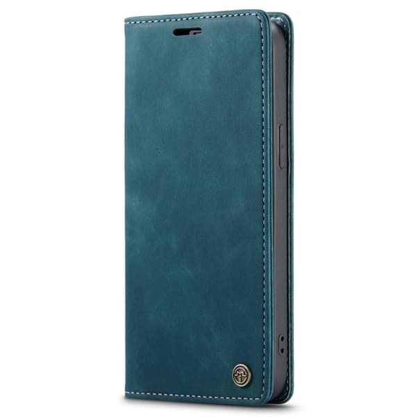 CASEME Retro tegnebog taske til iPhone 14 Plus - Blå Blue