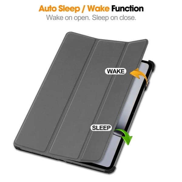 OnePlus Pad 2 Tri - fold Stand Wake/Sleep Cover - tablettikotelo Grey
