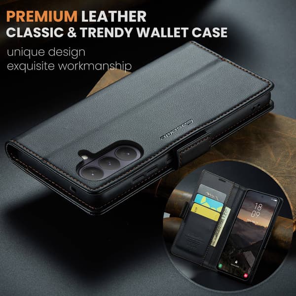 Til Samsung Galaxy A57 5G CASEME mobildeksel Black