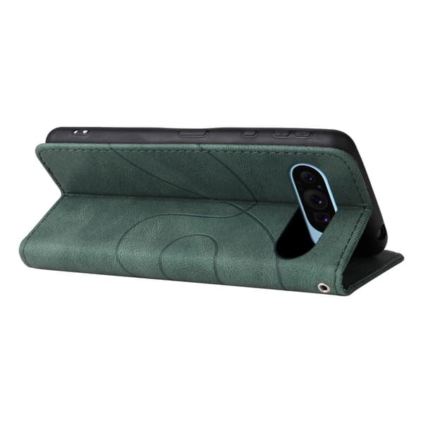 Til Google Pixel 9 / 9 Pro KT - serie - 1 dobbeltfarve etui Green
