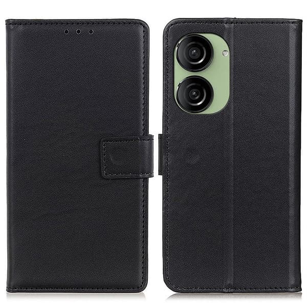 Magnetisk tegnebog taske til Asus Zenfone 10/Zenfone 9 Black