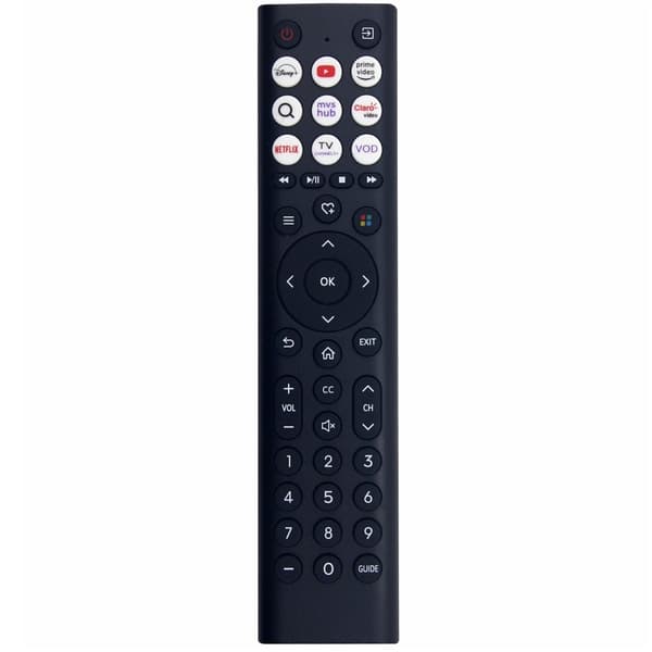 Fjärrkontroll Ersättning EN2F38H För Hisense TV Svart