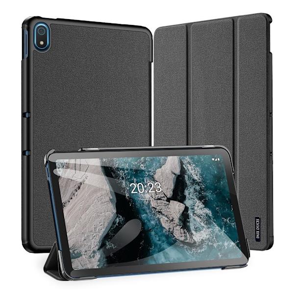 DUX DUCIS Trifoldet Stand til Nokia T20 - Sort Black