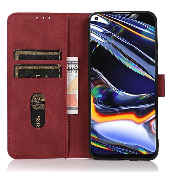 KHAZNEH Telefonpungcover med støtteben til iPhone 18 Pro Max / 17 Pro Max Red