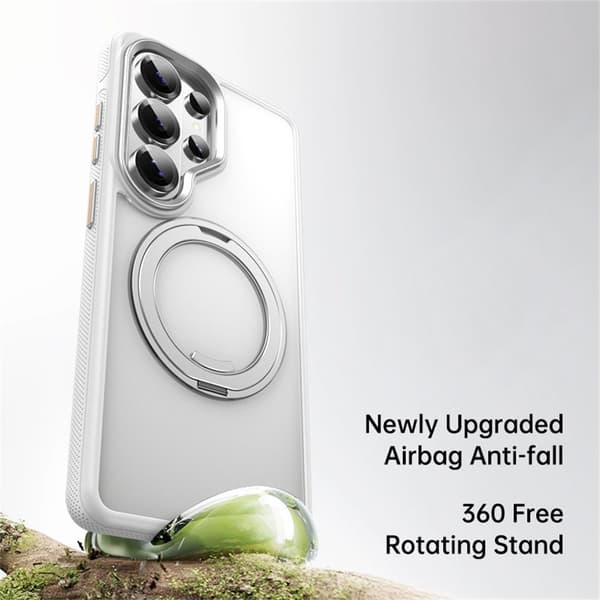 Till Samsung Galaxy S26 Ultra Magnetiskt Mobilskal Vit
