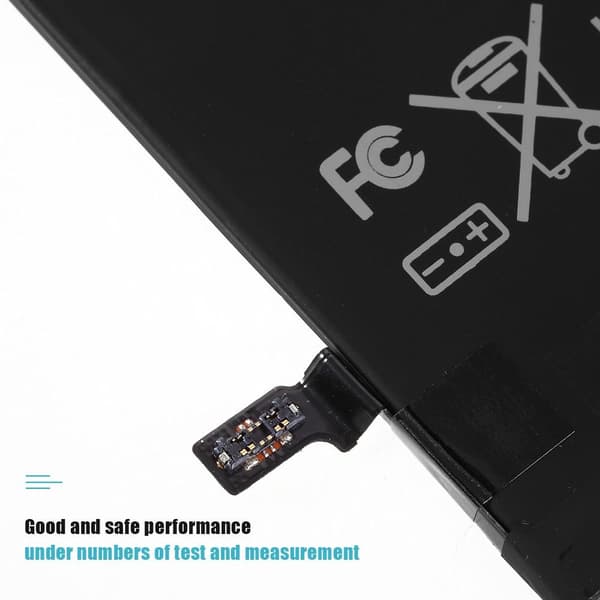 iPhone 6s IPARTS EXPERT 1880mAh batteri FCC/CE/Rosh Black