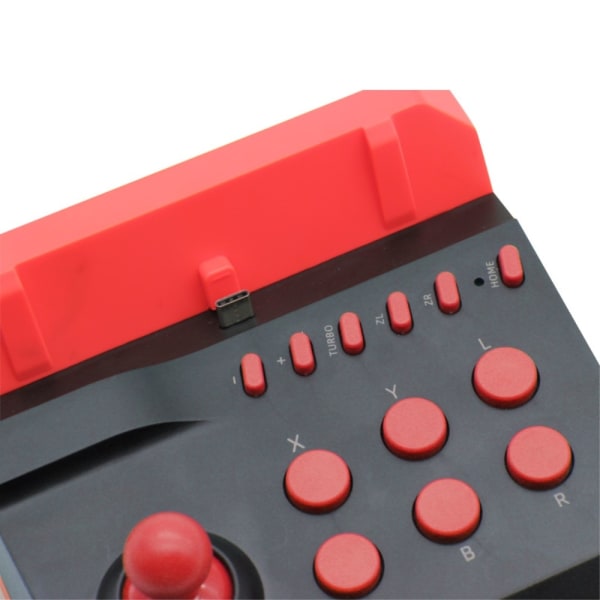 Kompatibel med Nintendo Switch / Switch Lite Joystick Control Turbo Red