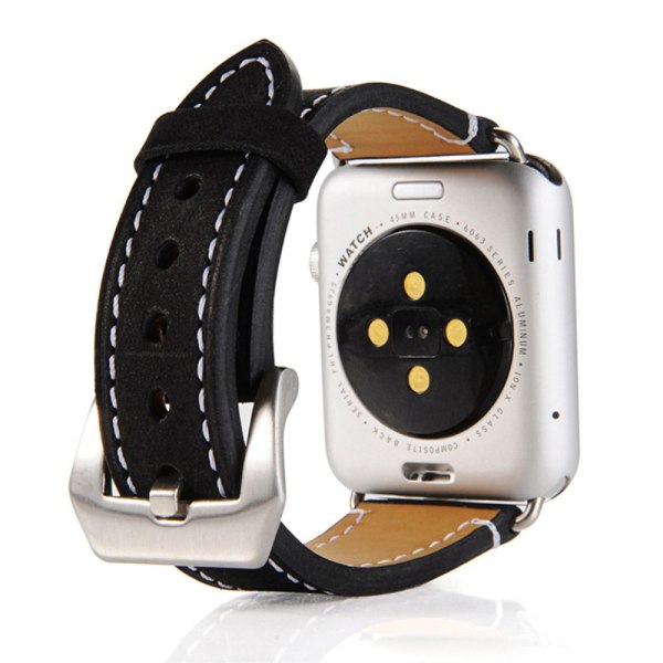 Matt stropp til Apple Watch 3/2/1 42mm - Svart Black