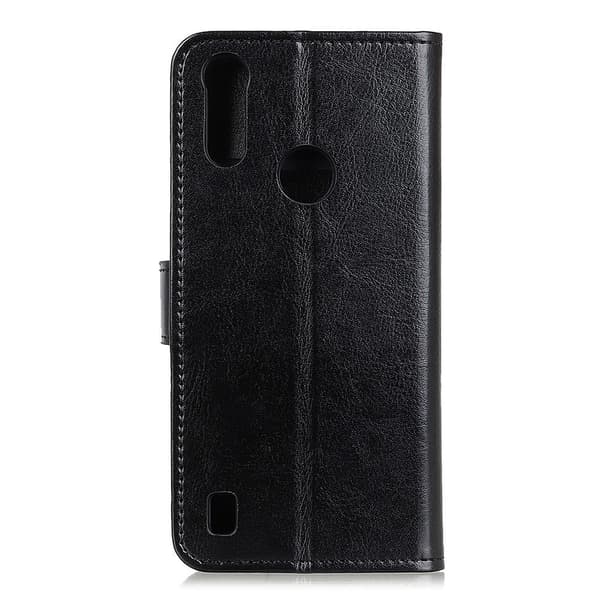 Motorola Moto E6s Lommebok - cover Sort Black