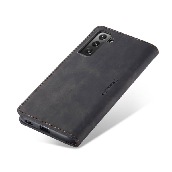 CASEME Retro Pung Taske til Samsung Galaxy S22 - Sort Black