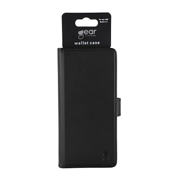 GEAR Lommebok - cover Nokia 2.4 Black