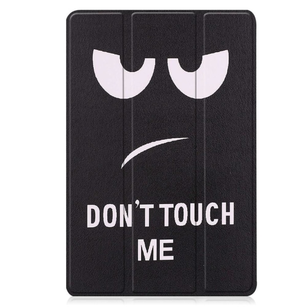 Trifold Stativdeksel for Lenovo Tab M10 (Gen 3) - Don't Touch Me Multicolor