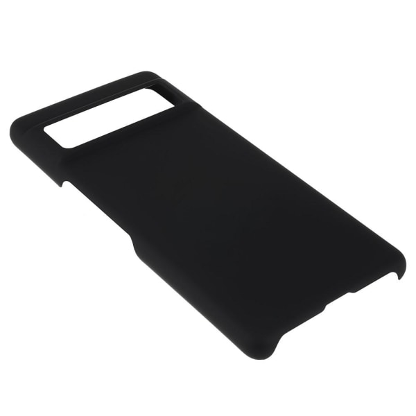 Rubberized Hard PC Case Protective Shell for Google Pixel 7 Pro - Black Black