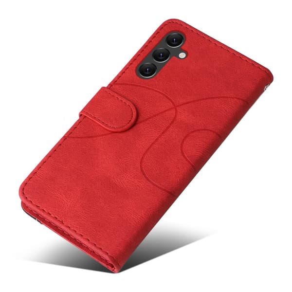Til Samsung Galaxy A05s KT - serie - 1 dobbeltfarve Red