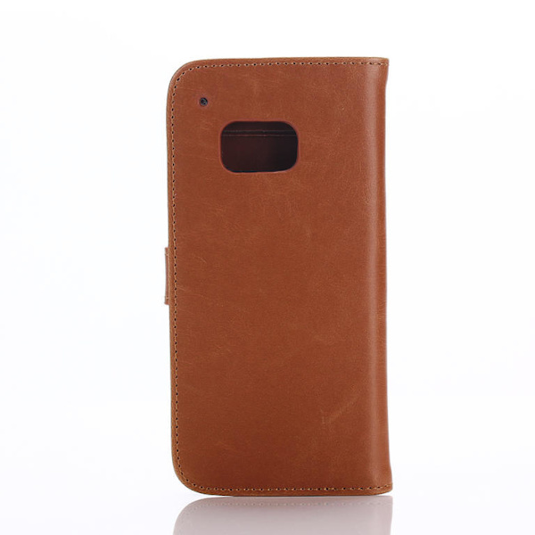 HTC ONE M9 Stilig Lommebok - cover Brown