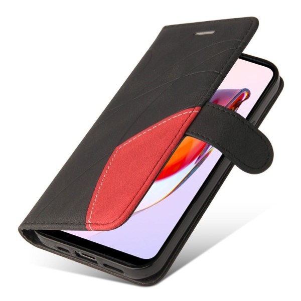 KT Plånboksfodral till Xiaomi Redmi 12C - Svart Röd