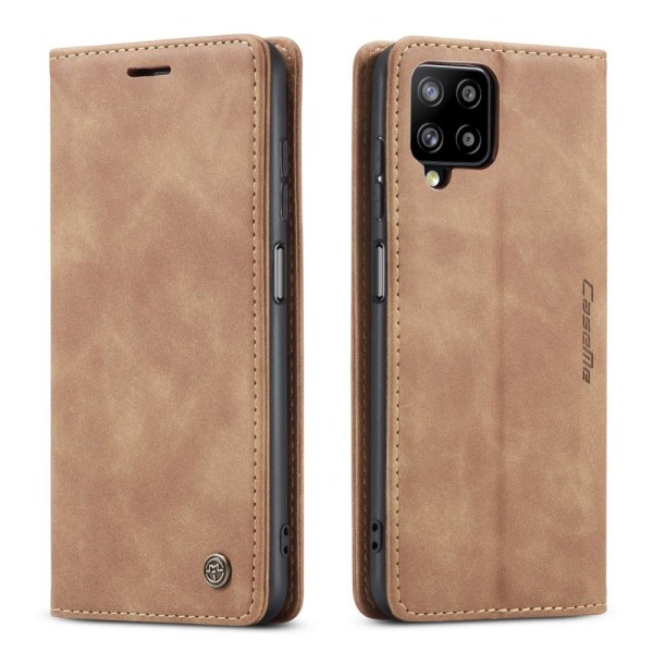 CASEME Retro Pung Taske til Samsung Galaxy A12 - Brun Brown