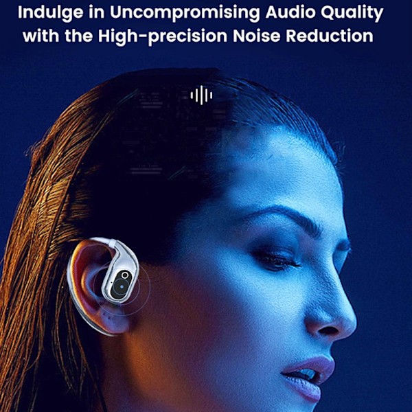 144 Sprog Oversættelses Oversætter Smart Oversætter Headset Bluetooth - Blå Blue