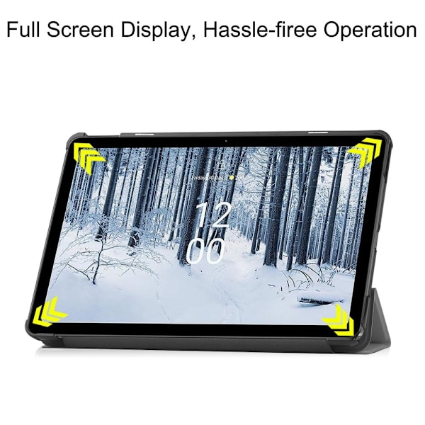 Nokia T21 Tri - fold Stand Wake/Sleep Cover Tablet - etui - Grå Grey