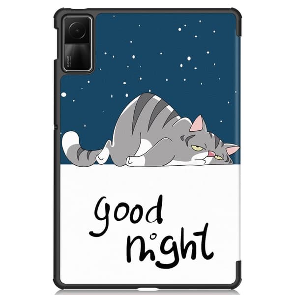 Xiaomi Redmi Pad SE Stand Slim Fit Cover Sleep/Wake - Cat Multicolor