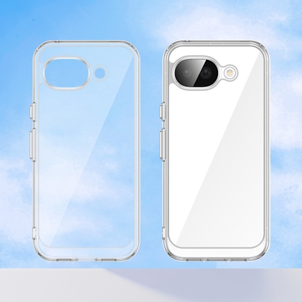 WANLONFENG mobildeksel med skjermbeskytter til Google Pixel 10a Transparent