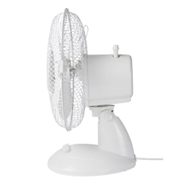 NORDIC HOME CULTURE Pöytätuuletin, 230 mm, kolme nopeutta 20 W White