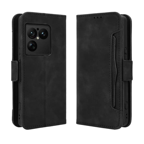 Lommebokdeksel med Kortlommer til Sony Xperia 1 VIII Black