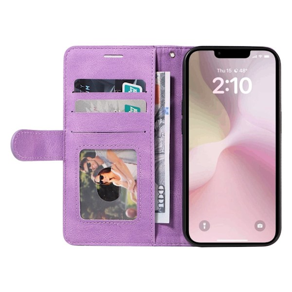 Til iPhone 17e / 16e KT-serie-1 dobbeltfarve Purple